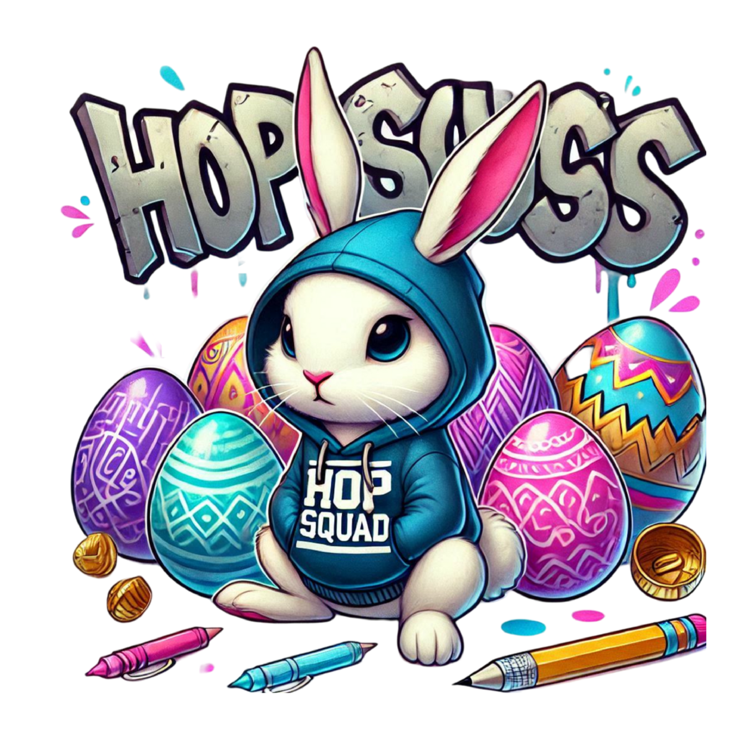 Easter Designs · Ready-to-Press DTF Transfers