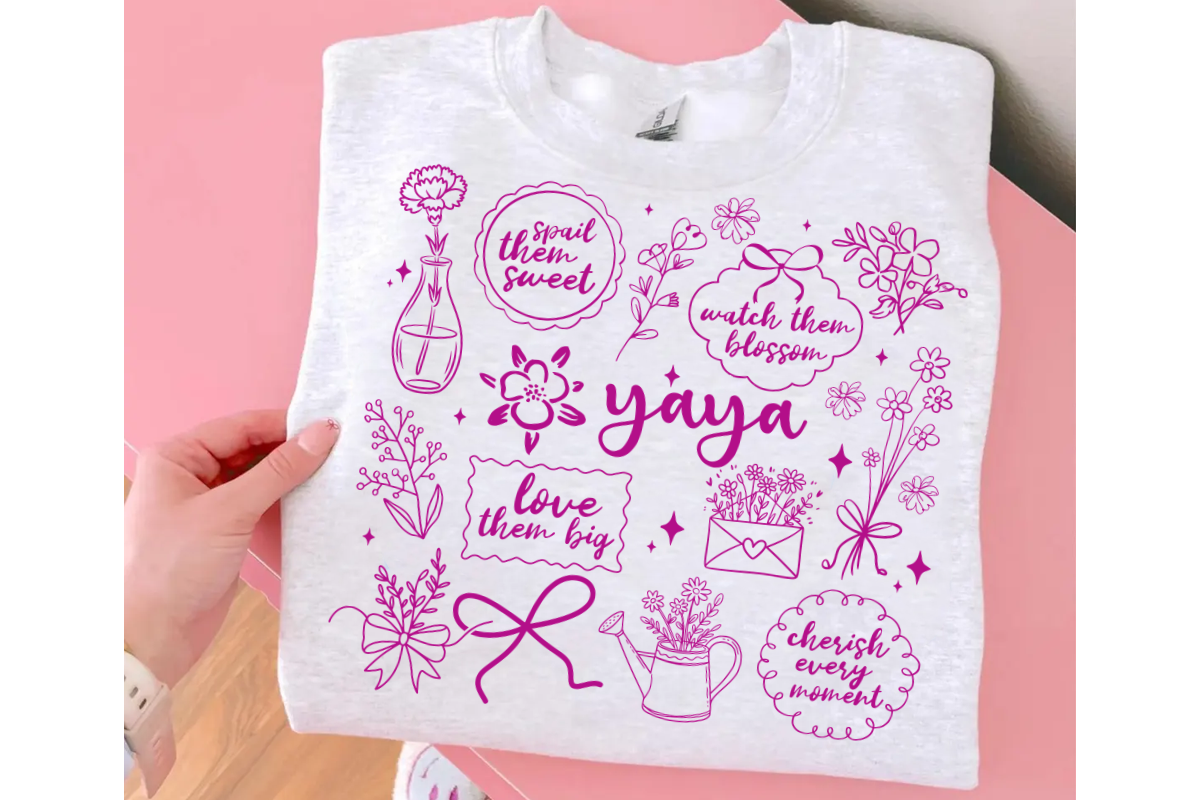 Designs for Mother's Day · Ready-to-Press DTF Transfer