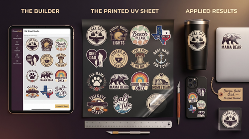UV DTF Sheet Studio