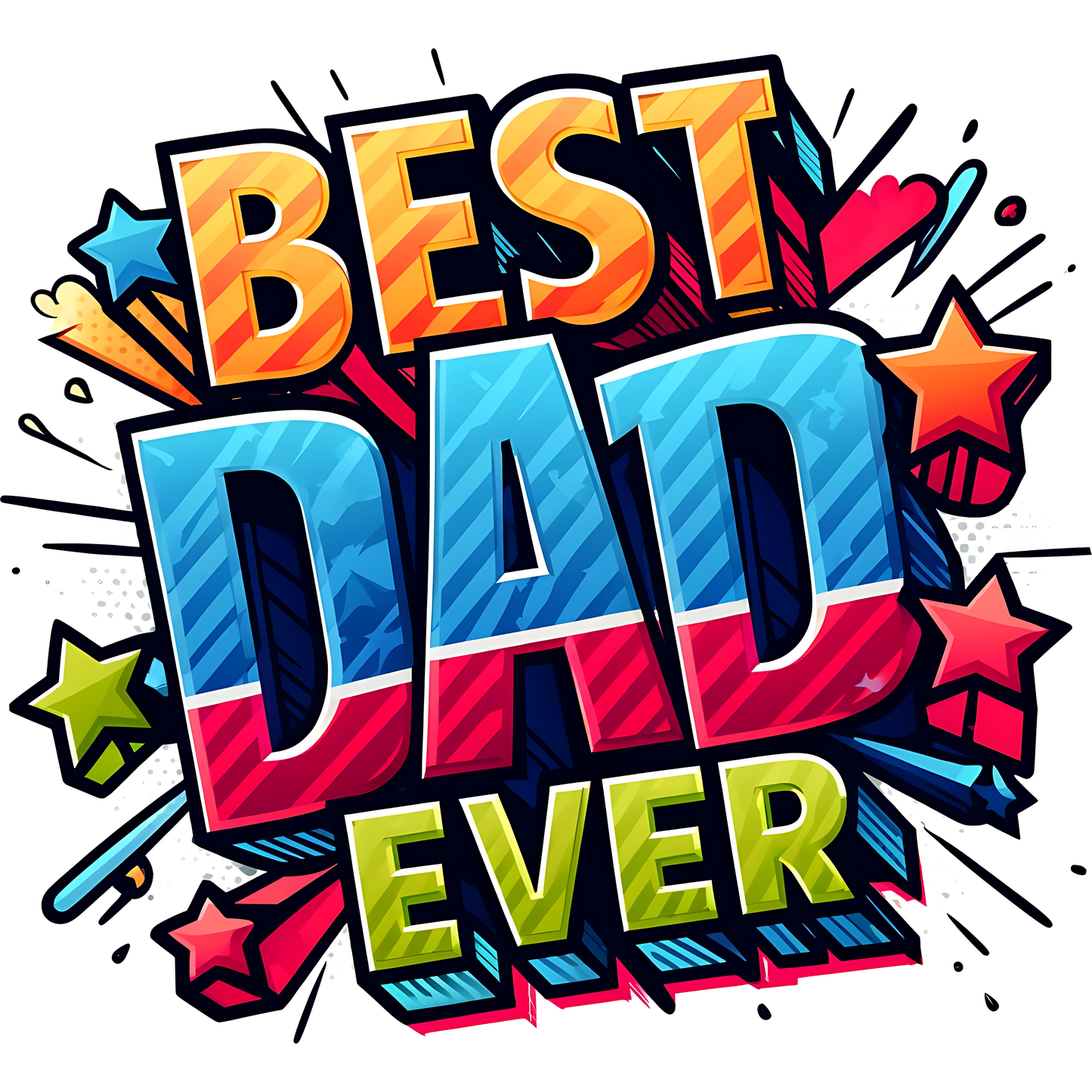 Designs for Father's Day · Ready-to-Press DTF Transfer