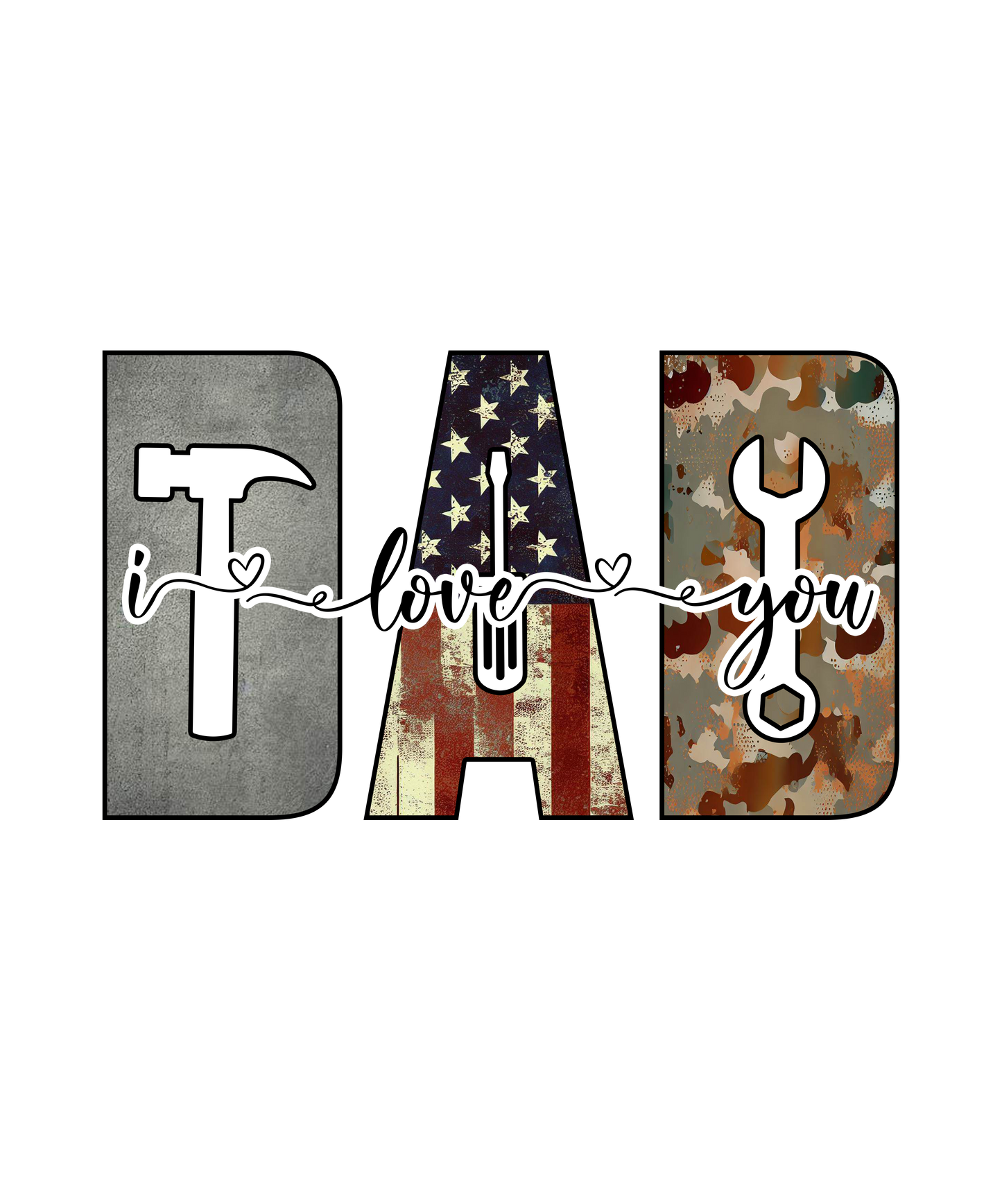 Designs for Father's Day · Ready-to-Press DTF Transfer