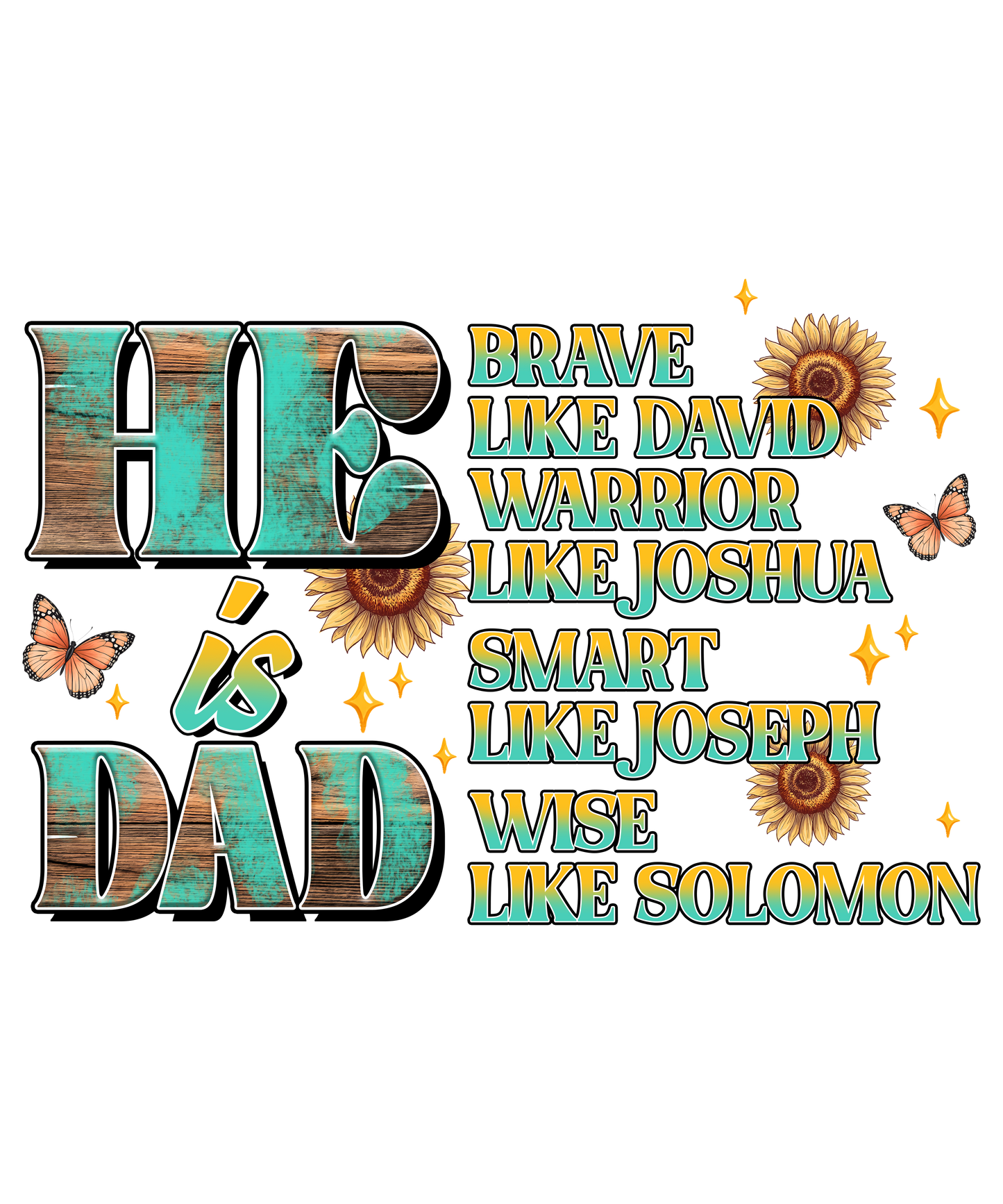 Designs for Father's Day · Ready-to-Press DTF Transfer