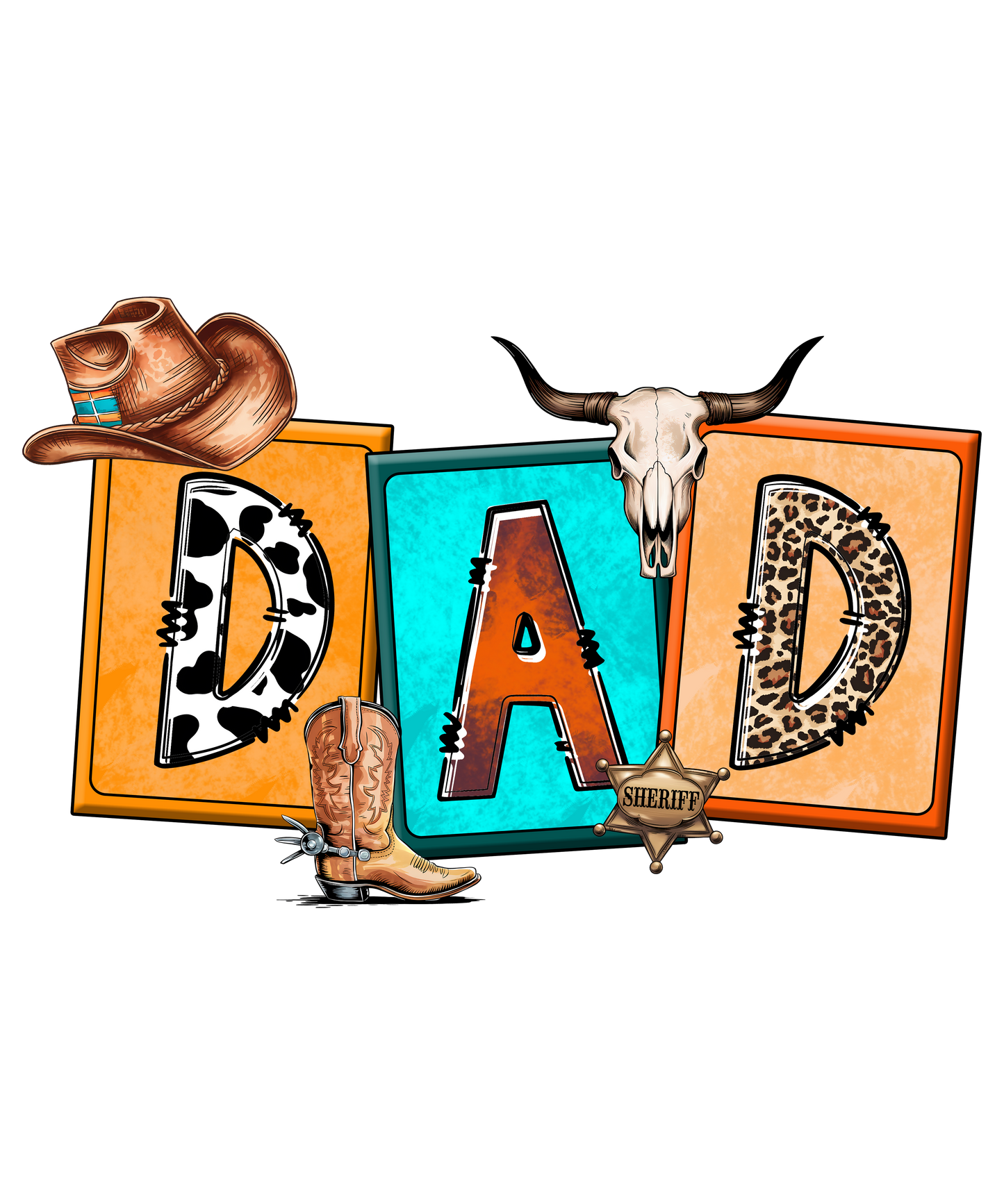 Designs for Father's Day · Ready-to-Press DTF Transfer