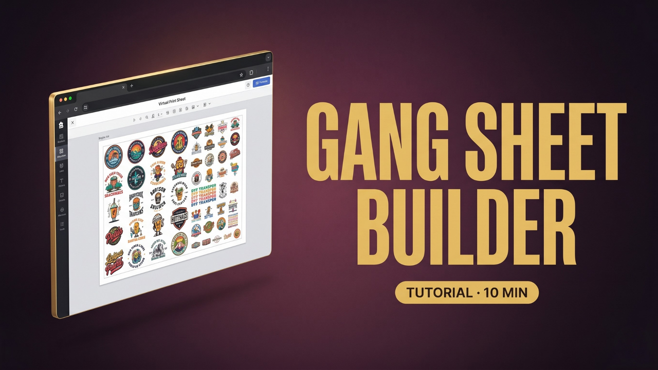 How the Gang Sheet Builder works.