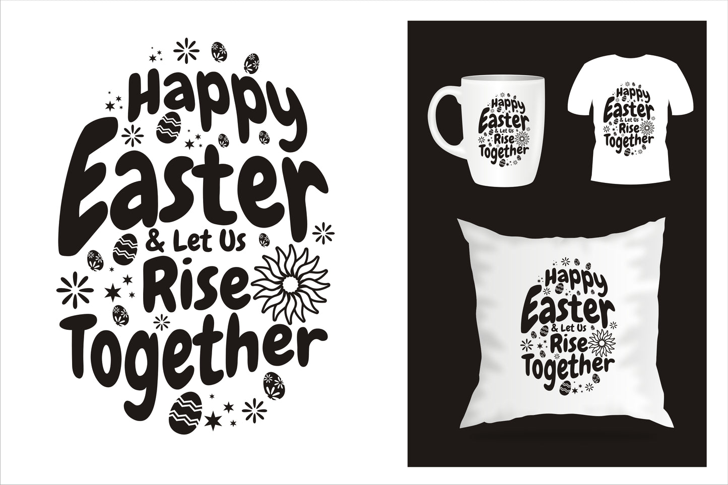 Easter Designs · Ready-to-Press DTF Transfer