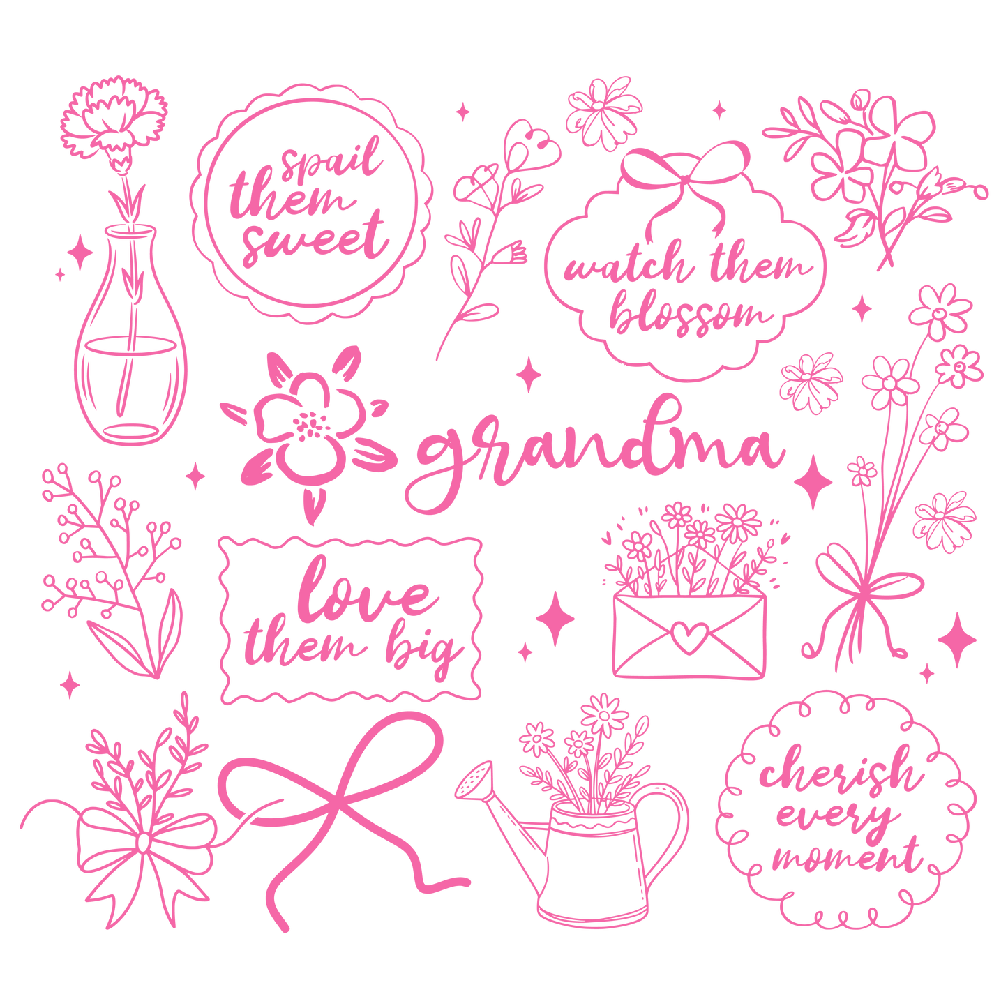Designs for Mother's Day · Ready-to-Press DTF Transfer