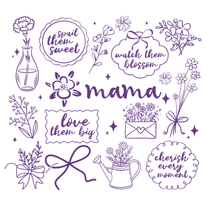 Designs for Mother's Day · Ready-to-Press DTF Transfer