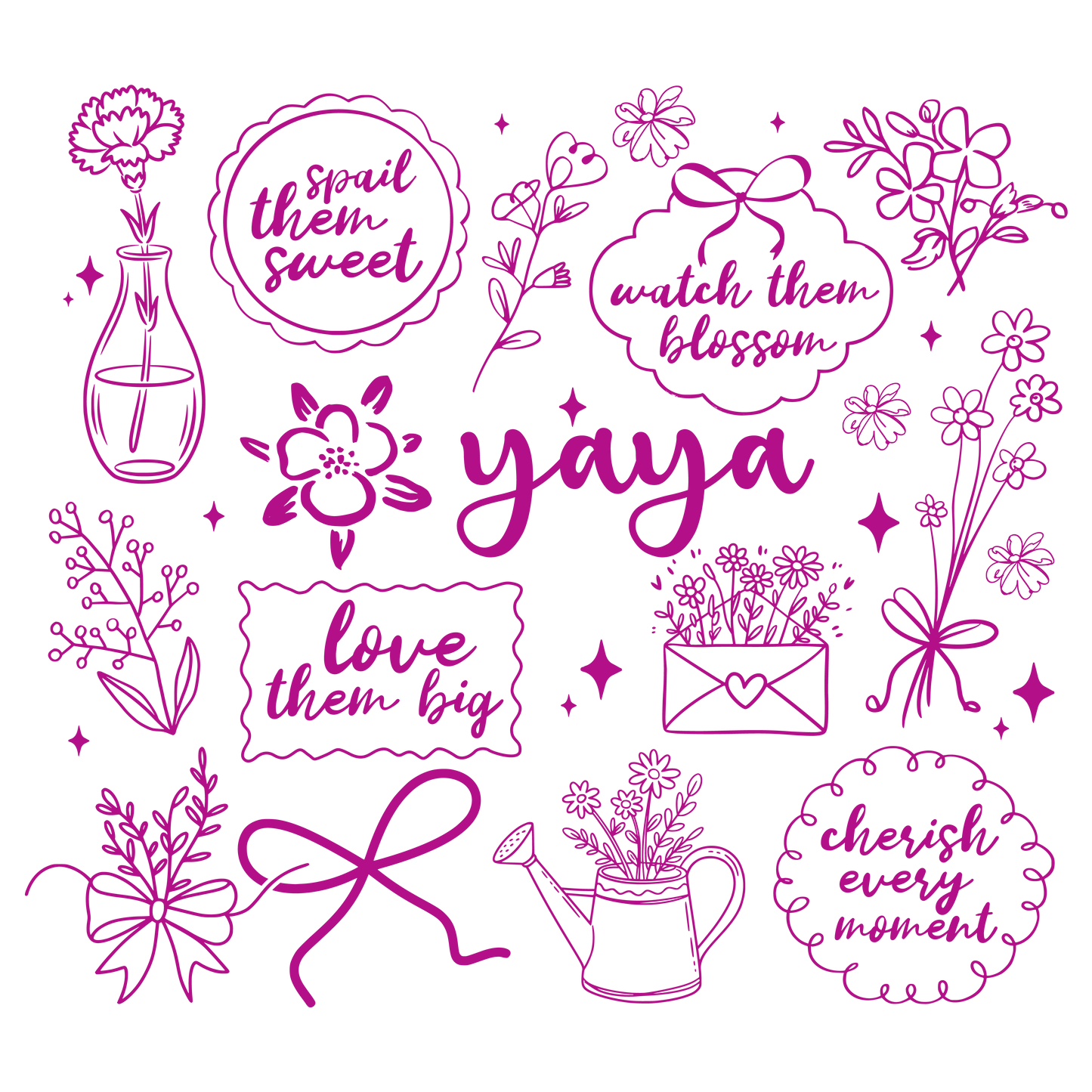 Designs for Mother's Day · Ready-to-Press DTF Transfer